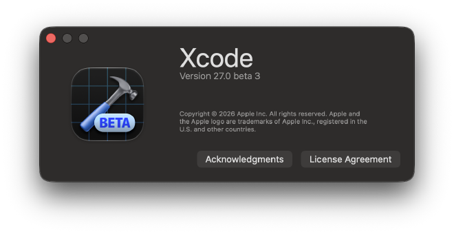 Xcode 27