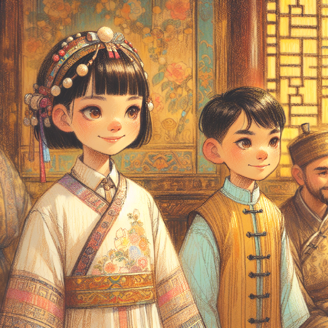 Lili and Xiaoming learn to make mooncakes at a bakery, understanding their cultural significance for the Mid-Autumn Festival, and decide to share them with their family.