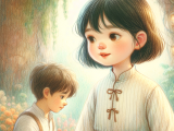Lili, initially disappointed at not being able to perform, learns a new dance and makes a good friend by helping Xiaoming with his performance.