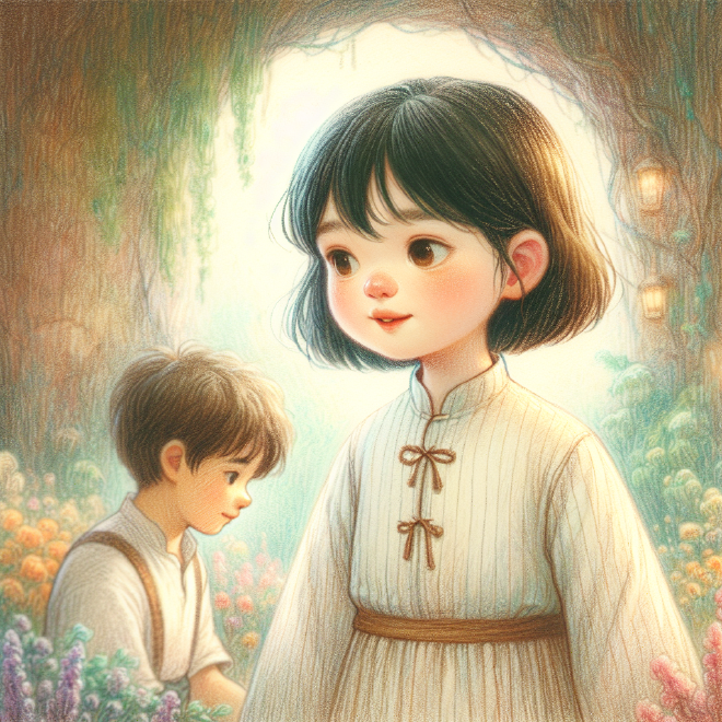 Lili, initially disappointed at not being able to perform, learns a new dance and makes a good friend by helping Xiaoming with his performance.