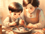 Lili and her friend Xiaoming decide to make a sweet and sour fish dish for Mother's Day, which becomes the best gift Lili's mother receives.