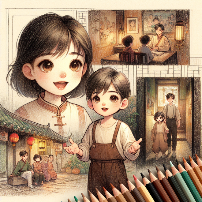 Xiaoming and Lili prepared a touching story and song about family reunion for their family's Mid-Autumn Festival celebration, which brought warmth and happiness to everyone.