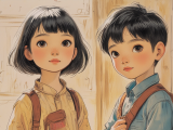 On the Longtaitou Festival, Xiaoming feels embarrassed after getting his hair cut too short and refuses to go to school, but his friend Lili cheers him up by styling his hair and reminding him that a haircut on this day brings good luck and a fresh start.