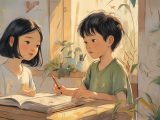 Eight-year-old Xiao Ming finds an injured bird in the school garden and, together with his older sister Lili, nurses it back to health over several weeks before releasing it back into the sky, learning that helping others is the greatest source of happiness.